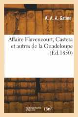 Affaire Flavencourt, Castera Et Autres de la Guadeloupe cover image