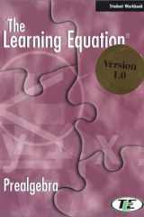 The Learning Equation Prealgebra Student Workbook with CD (Class Test) cover image