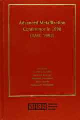 Advanced Metallization Conference in 1998 (AMC 1998): Volume 14 cover image