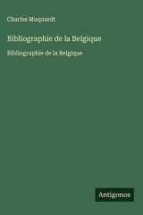 Bibliographie de la Belgique cover image