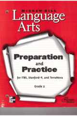 McGraw-Hill Language Arts, Grade 2, Test Preparation and Practice Workbook Blackline Masters cover image
