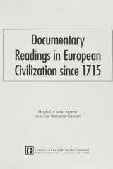 Documentary Readings in European Civilization Since 1715 cover image