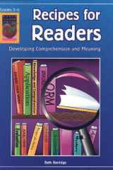 Recipes for Readers, Grades 3-6 Developing Comprehension and Meaning cover image