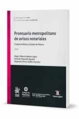 Prontuario metropolitano de avisos notariales. Ciudad de México y Estado de México 2025 cover image