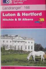 Landranger Map 0166 Luton and Hertford, Hitchin and St Albans cover image