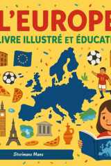L'Europe - Livre illustré et éducatif: Pays, nature, animaux, monuments & histoires en 30 faits (French Edition) cover image