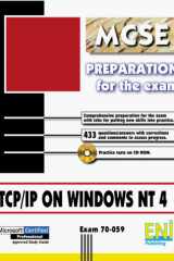 TCP/IP on Windows NT 4 Exam 70-059 cover image