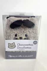 Chaussettes douillettes Chat cover image