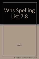 Whs Spelling List 7-8 cover image