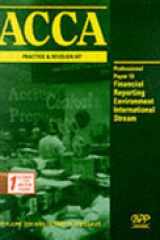 Acca Paper 13 - Professional Financial Reporting Environment cover image