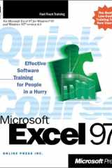 Quick Course in Microsoft Excel 97 cover image