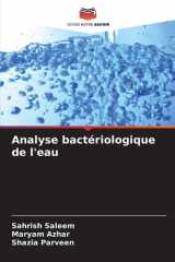 Analyse bactériologique de l'eau (French Edition) cover image