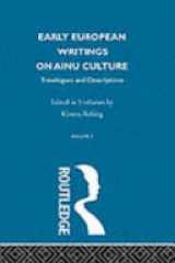 Early European Writings on Ainu Culture: Travelogues and Descriptions cover image