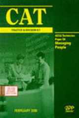 CAT: Paper C6: Level C: Managing People: Exam Dates - 02-00: Practice and Revision Kit 2000 cover image