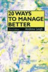 20 Ways to Manage Better cover image
