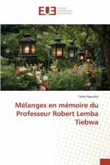 Mélanges en mémoire du Professeur Robert Lemba Tiebwa cover image