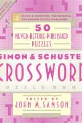Simon and Schuster Crossword Puzzle Book 50 Never-Before Published Puzzles cover image