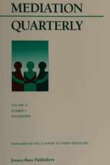 Mediation Quarterly, Summer 2000 cover image