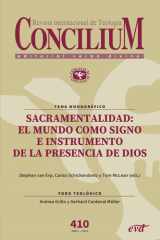 Sacramentalidad: el mundo como signo e instrumento de la presencia de Dios Concilium 410 cover image