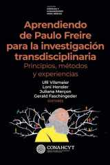 Aprendiendo de Paulo Freire para la investigación transdisciplinaria Principios, métodos y experiencias cover image
