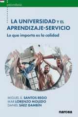 La Universidad y el Aprendizaje-Servicio Lo que importa es la calidad cover image