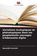Variations écotypiques et phénotypiques dans les peuplements sauvages d'Adansonia digita cover image