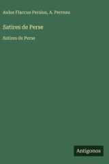 Satires de Perse: Satires de Perse cover image