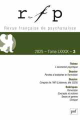 RFP 2025, T. 89, N.3: L'ÉCONOMIE PSYCHIQUE cover image