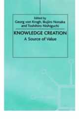 Knowledge creation : a source of value cover image