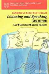 Cambridge first certificate listening and speaking. [Student's book] cover image