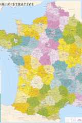 70052 - POSTER FRANCE ADMINISTRATIVE PLASTIFIE cover image