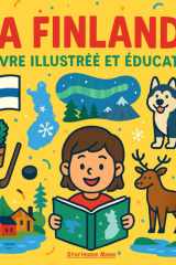 La Finlande - Livre illustré et éducatif: Illustrations colorées et faits fascinants pour les enfants de 7 à 12 ans (French Edition) cover image