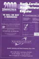 North Carolina Manufacturers Register cover image