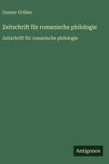 Zeitschrift für romanische philologie - Zeitschrift für romanische philologie cover image