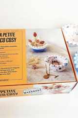 Ma petite déco cosy - Coffret avec 1 sachet de jesmonite, 1 moule en silicone, 3 godets de peinture, 1 pinceau et 1 bâtonnet cover image