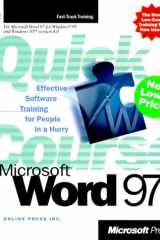 Quick Course in Microsoft Word 97 cover image