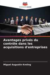 Avantages privés du contrôle dans les acquisitions d'entreprises cover image