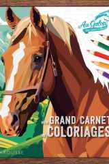 Mon grand carnet de coloriages Au galop ! cover image
