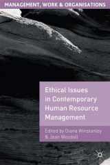Ethical issues in contemporary human resource management cover image