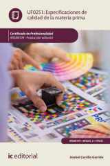Especificaciones de Calidad de la Materia Prima. ARGN0109 cover image
