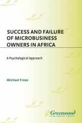 Success and failure of microbusiness owners in Africa: a psychological approach
