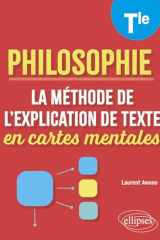 La méthode de l'explication de texte en cartes mentales. Philosophie. Terminale cover image