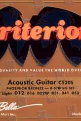 La Bella Criterion Acoustic Guitar C520s Light Gauge String Set cover image