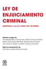 Ley de enjuiciamiento criminal: adaptada a la LO 1/2025, de 2 de enero cover image