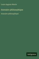 Annuaire philosophique cover image