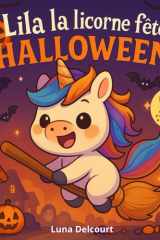 Lila la licorne fête Halloween: Histoire d’Halloween illustrée pour enfants avec une licorne, des friandises et des personnages magiques, incluant 2 ... interactives pour éveiller l’imagination . cover image