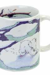 Little Polar Bear and Husky Mug cover image