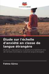 Étude sur l'échelle d'anxiété en classe de langue étrangère cover image