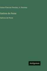 Satires de Perse: Satires de Perse (French Edition) cover image