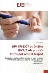 HIV TRI-DOT et OnSite HIV1/2 Ab plus Vs ImmunoComb II bispot cover image